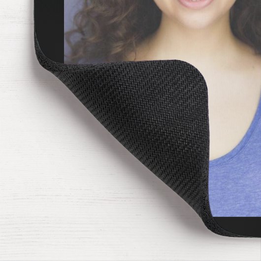 Moderne aangepaste foto 2025 kalender muismat (Hoek)