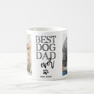 Moderne Aangepaste foto Beste hond Pap Koffiemok
