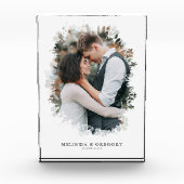 Moderne aangepaste foto Cadeaudecor Acrylblok (Voorkant)