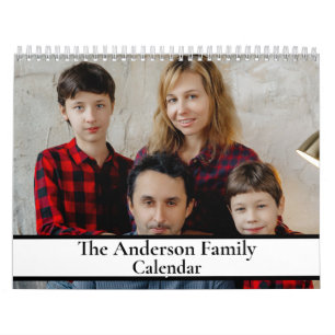 Moderne aangepaste foto Creëer Uw agenda 2025 Kalender