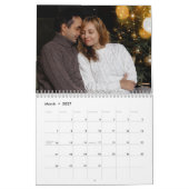 Moderne aangepaste foto Creëer Uw agenda 2025 Kalender (Mar 2027)