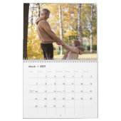 Moderne aangepaste foto Creëer Uw agenda 2026 Kalender (Mar 2027)