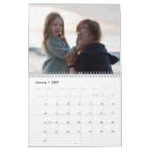 Moderne aangepaste foto Creëer Uw agenda 2026 Kalender (Jan 2027)