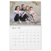 Moderne aangepaste foto Creëer Uw agenda 2026 Kalender (Feb 2027)
