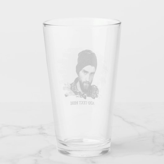 Moderne, aangepaste foto-effectglas glas (Achterkant)