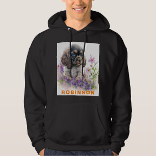 Moderne aangepaste foto en naam gepersonaliseerde  hoodie