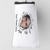 Moderne aangepaste foto in een gat golfheadcover (Draai 90)