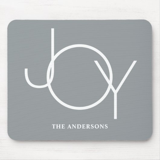 Moderne aangepaste foto muismat (Voorkant)