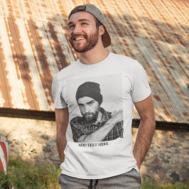 Moderne Aangepaste Foto T-shirt