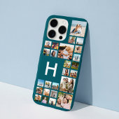 Moderne aangepaste fotocollage gepersonaliseerd mo Case-Mate iPhone case