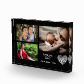 Moderne, aangepaste fotocollage liefde je vader bl fotoblokken (Rechts)
