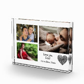 Moderne, aangepaste fotocollage liefde je vader bl fotoblokken (Rechts)