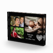 Moderne, aangepaste fotocollage liefde je vader bl fotoblokken (Rechts)