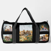 Moderne aangepaste fotocollage plunjezak (Voorkant)