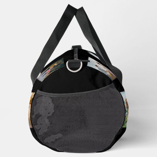 Moderne aangepaste fotocollage plunjezak (Rechts)