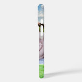 Moderne aangepaste fotocollage telefoonhoes Case-Mate iPhone case (Achterkant / Links)