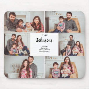 Moderne aangepaste fotocollage voor 6-reeks muismat