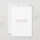 Moderne aangepaste fotomoederdag wenskaart (Achterkant)