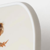 Moderne, aangepaste foto's en familienaam 2 pickleball paddle (Links Detail)