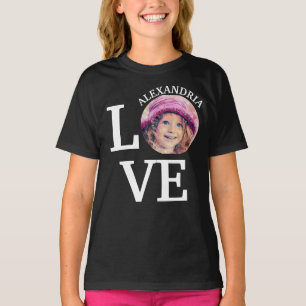 Moderne aangepaste fotosjabloon T-Shirt