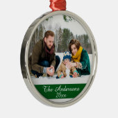 Moderne, aangepaste fotozilver metalen ornament (Rechts)