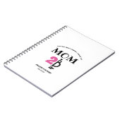 moderne aangepaste gebeden voor Baby Notitieboek (Linkerzijde)