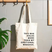 Moderne aangepaste grappige trendy tekst zwart tote bag