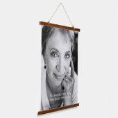 Moderne aangepaste herinnering voor schrijfmachine hangend wandkleed (Gebogen)