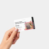 Moderne Aangepaste ID Schoolidentificatie Badge (Handheld)