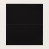 Moderne aangepaste installatiekaart foto gevouwen visitekaartje (Binnenkant ongevouwen)