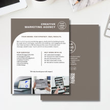 Moderne aangepaste logo foto QR Marketing Zakelijk