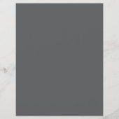 Moderne aangepaste logo grijze professionele zaken flyer (Achterkant)