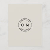 Moderne aangepaste Logo Professional Business Flyer (Achterkant)