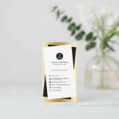 Moderne aangepaste Logo sociale media pictogrammen Visitekaartje