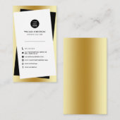 Moderne aangepaste Logo sociale media pictogrammen Visitekaartje