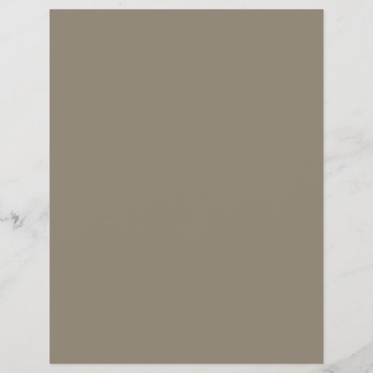 Moderne aangepaste Logo Taupe professionele zaken Flyer (Achterkant)