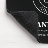Moderne aangepaste logo zakelijke promo muismat (Hoek)