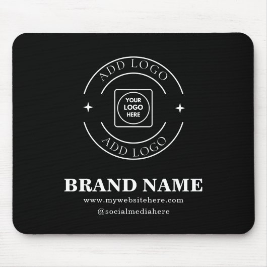Moderne aangepaste logo zakelijke promo muismat (Voorkant)