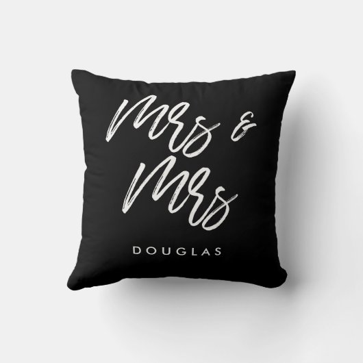 Moderne aangepaste mevrouw en mevrouw lesbisch ste kussen (Achterkant)