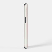 Moderne Aangepaste Naam Bloem Vlinder Initiaal Roz iPhone 15 Case (Rechterkant)