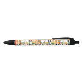 Moderne Aangepaste Naam Voetbal Patroon Zwarte Inkt Pen (Bovenkant)