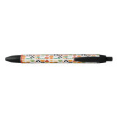 Moderne Aangepaste Naam Voetbal Patroon Zwarte Inkt Pen (Achterkant)