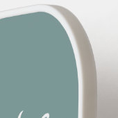 Moderne aangepaste naam voor weddenschappen in kle pickleball paddle (Links Detail)