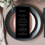 Moderne aangepaste namen Tuxedo Onyx Weddenschappe Menu<br><div class="desc">Introductie van de Simple Modern Custom Names Wedding Menu & Suite, de perfecte keuze voor koppels die op zoek zijn naar een elegante en gepersonaliseerde touch aan hun bruiloft briefpapier. Deze prachtige suite is ontworpen om uw unieke stijl te weerspiegelen en de vreugdevolle gelegenheid van uw trouwdag te vieren. De...</div>