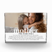 Moderne aangepaste offerte beste mam fotoblok (Voorkant)