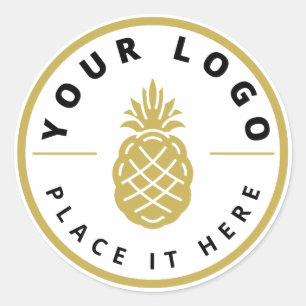 Moderne, aangepaste professionele Logo Ronde Sticker