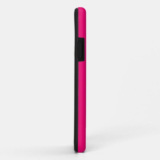 Moderne aangepaste roze Case-Mate iPhone case (Achterkant/rechts)