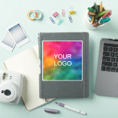 Moderne Aangepaste Sjabloon Uw Zakelijke Bedrijfsl Sticker (iPad Cover)