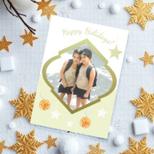 Moderne aangepaste sterren en Oranje Waterverf fot