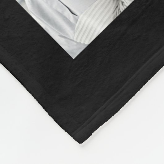 Moderne aangepaste tekst 18-foto collage fleece de (Hoek)